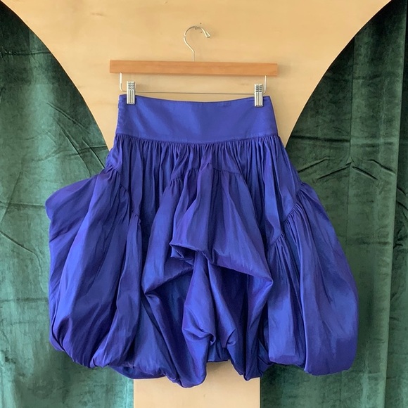 Mackenzie Mode Blue Bubble Skirt - Picture 2 of 4